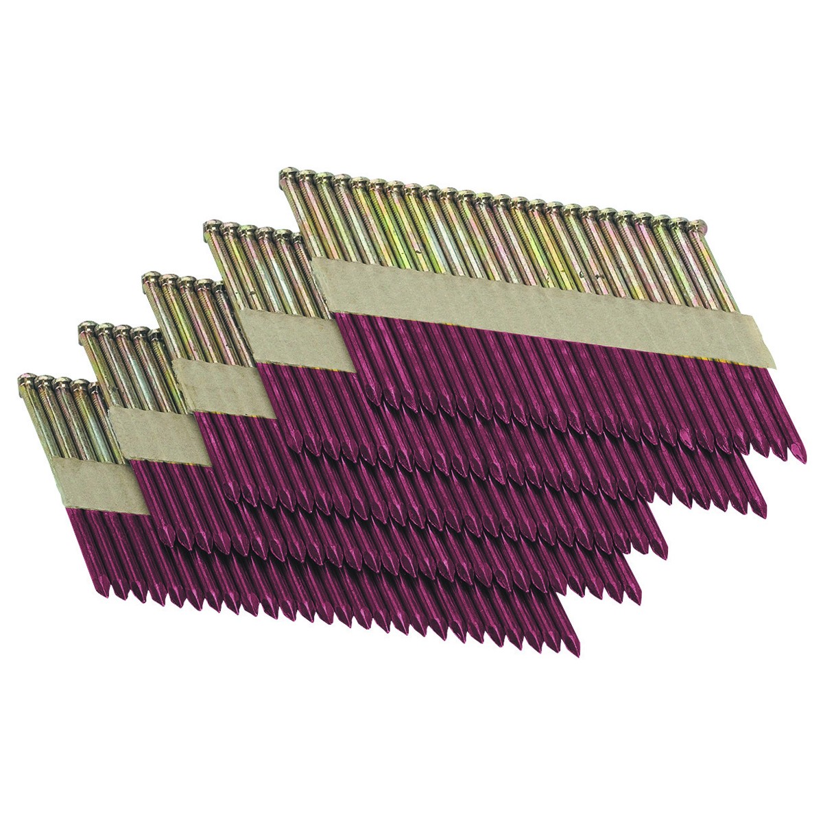 28 2-1/2 in. 10 Gauge Galvanized Smooth Shank Nails 2000 Pc